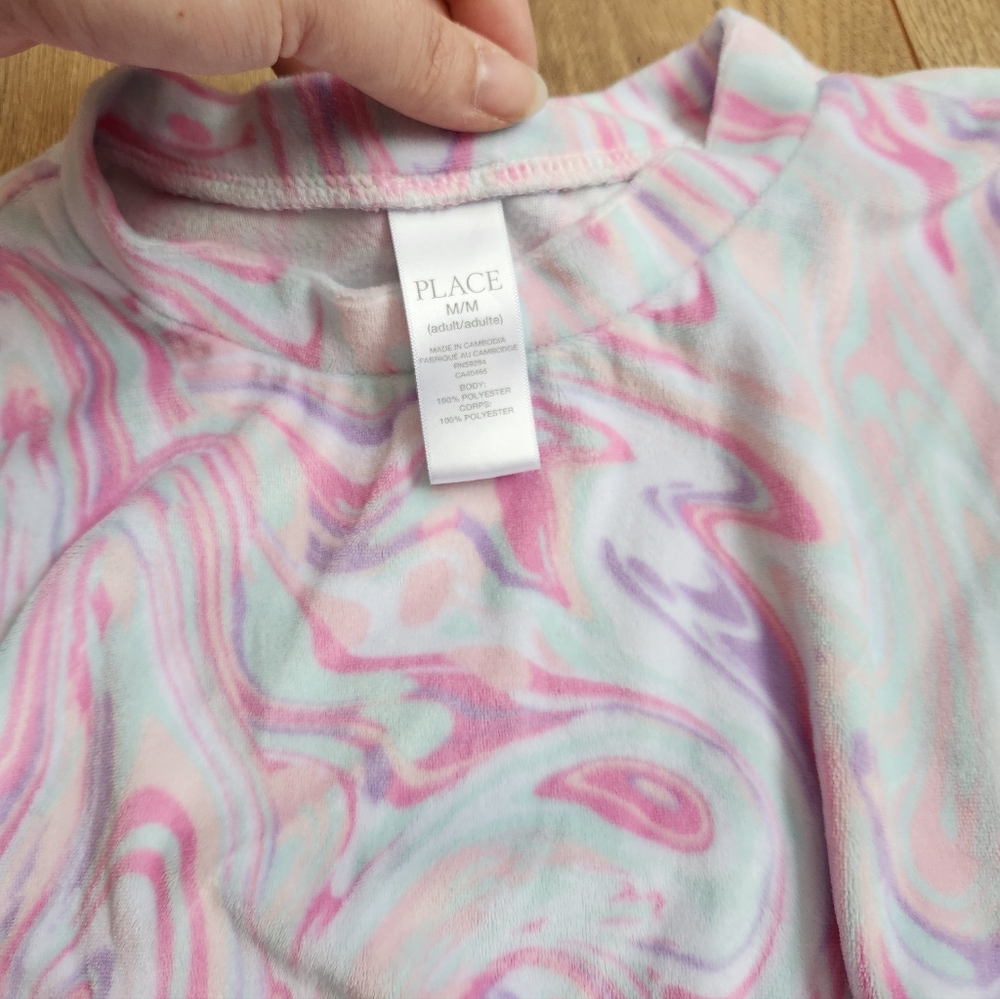 Women's velour Pajama Set - Picture 4 of 4